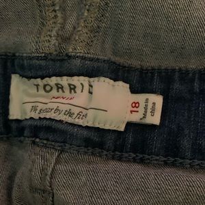 Torrid size 18 overalls. Worn twice.